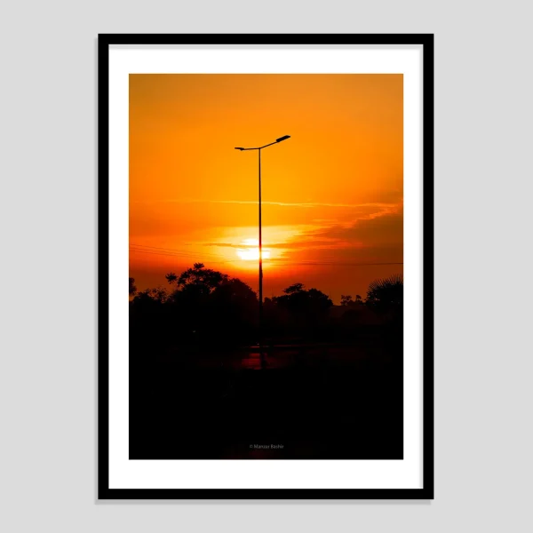 The Burning Horizon